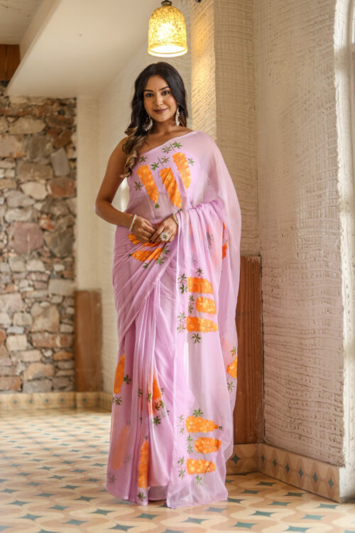 Georgrtte Saree